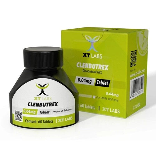 CLEMBUTREX 0.04MCG- CLEMBUTEROL XT LABS 60 TABLETAS