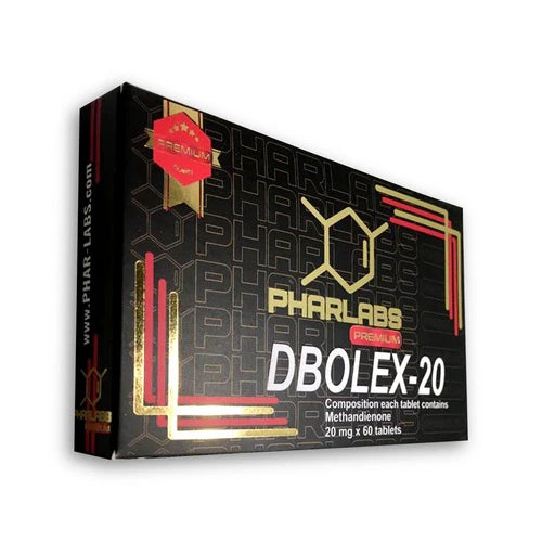 D BOLEX 20 MG DIANABOL PHARLABS PREMIUM 60 TABLETAS