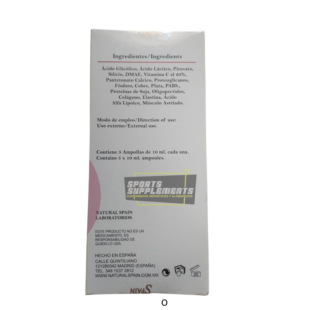 MUSCLE TENSOR 360° NATURAL SPAIN 5 VIALES 10 ML C/U
