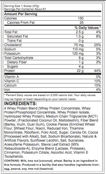 MUTANT WHEY PROTEIN 5 LBS