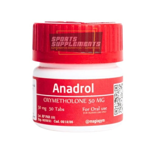 ANADROL-50MG-50 TABLETAS-OXIMETALONA-ROTTERDAM PHARMACEUTICAL