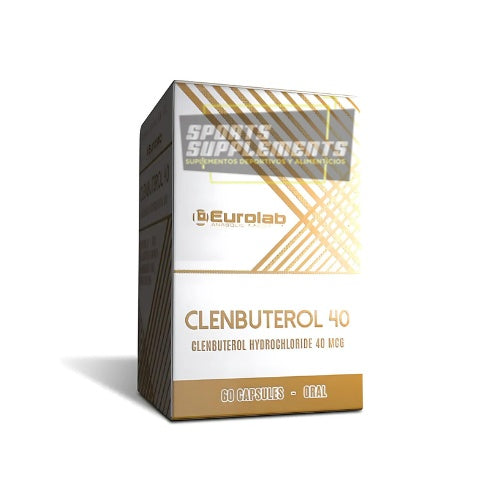 CLENBUTEROL-HYDROCHLORIDE-40 MCG-EUROLAB-60 CAPSULAS