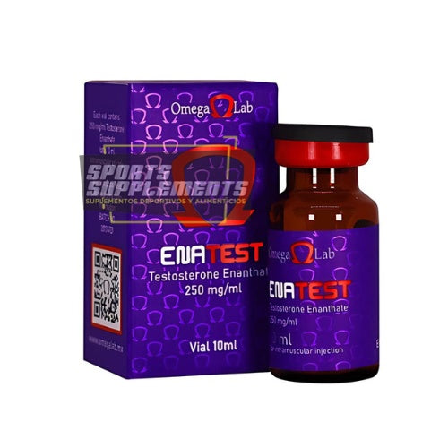 ENA-TEST-250MG-ENANTATO DE TESTOSTERONA-OMEGA LAB-10ML