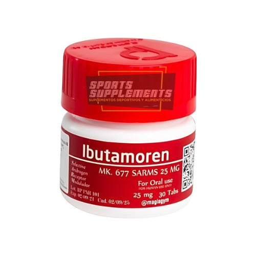 IBUTAMOREN-25MG-30 TABLETAS-MK677-SARMS-ROTTERDAM PHARMACEUTICAL