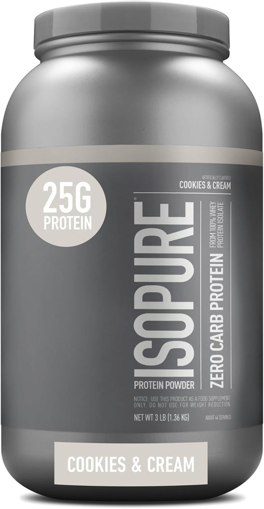 ISOPURE ZERO CARBS NATURES BEST 3 LBS
