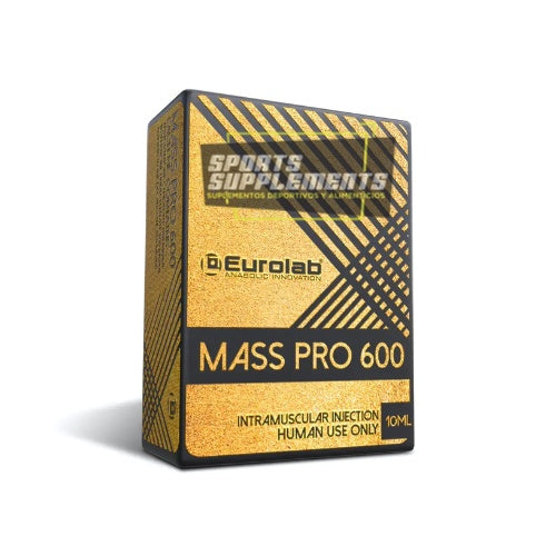 MASS PRO-600MG-DECA-BOLDE-CIPIONATO DE TESTO-EUROLAB-10ML