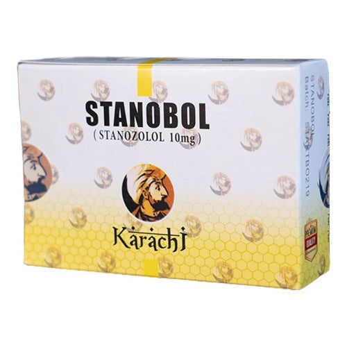 STANOBOL 10MG 60 TABLETAS- STANOZOLOL KARACHI LABS