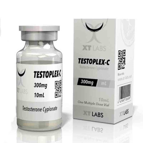 TESTOPLEX C 300MG 10ML CIPIONATO DE TESTOSTERONA XT LABS