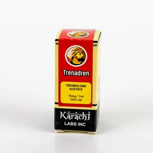 TRENADREN 75MG 10ML- ACETATO DE TREMBOLONA KARACHI LABS