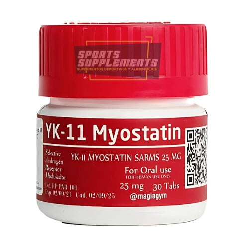 YK-11 25MG 30 TABLETAS- MYOSTATINA DE INHIBIDOR SARMS